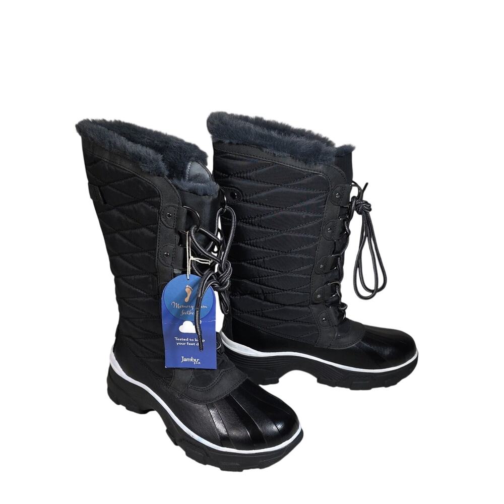 JBU by Jambu Chilly Winter Quiilted Winter Boots Womens Size 6 NWT